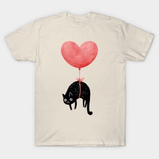 Cat Love on Valentines Day T-Shirt